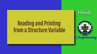 HINDI Reading and Printing from a Structure Variable