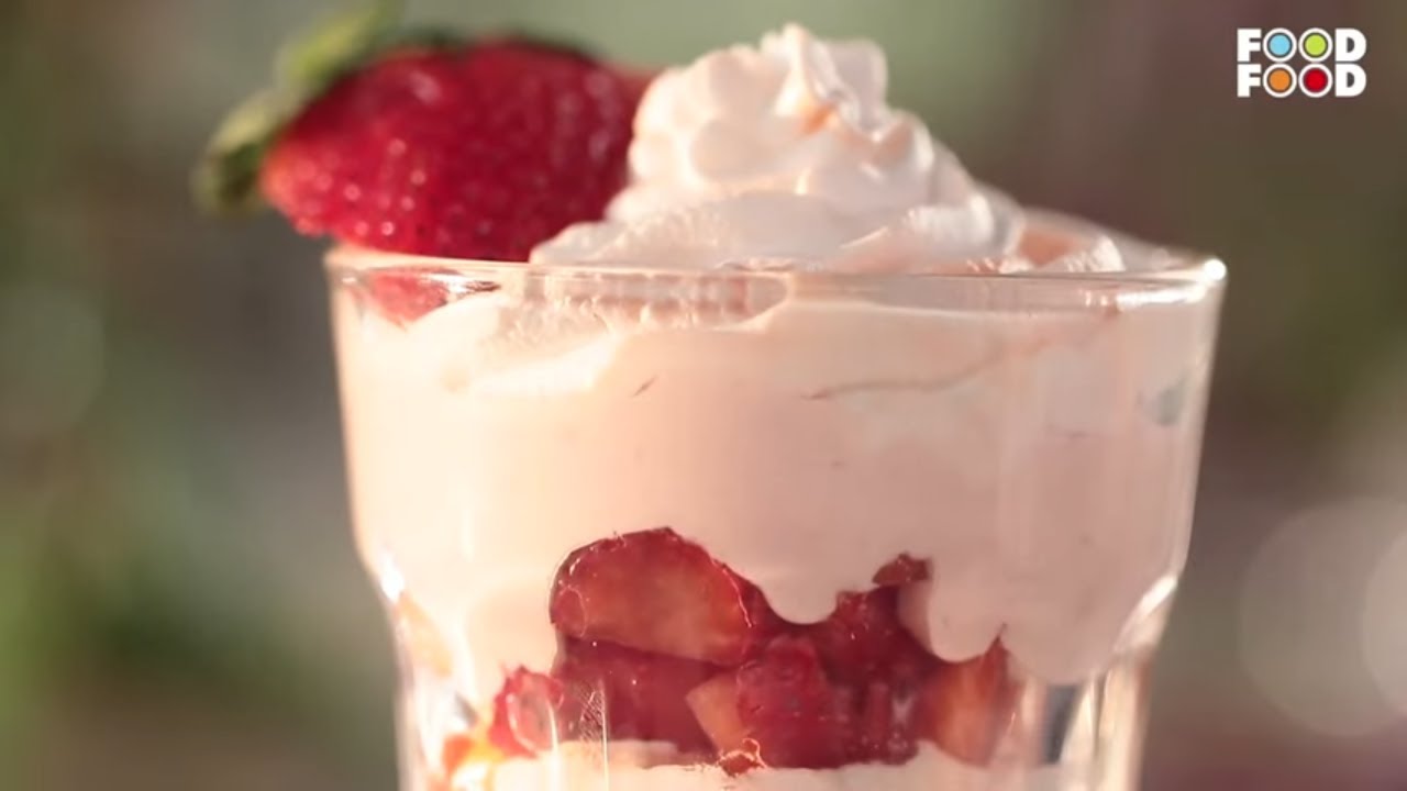 Strawberry Cream & Coffee Pannacotta - a heavenly dessert | FoodFood