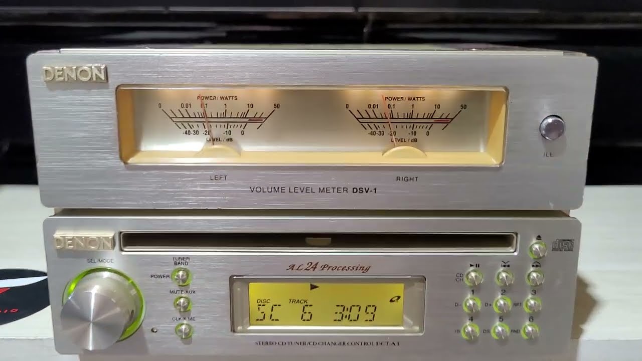 Denon DCT-A1 + DSV-1 + Precision Power PC2150 - YouTube