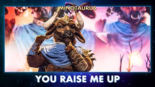 Minotaurus - ‘You Raise Me Up’ | The Masked Singer | seizoen 3 | VTM