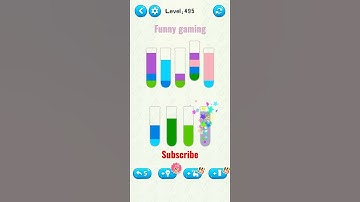 water sort puzzle game level 495 #numpuz #colorgame #watergame #braingame #funnygaming #shorts