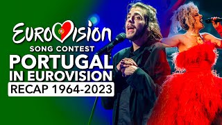 🇵🇹 Portugal in Eurovision Song Contest (1964 - 2023 | RECAP Portugal na Eurovisão)