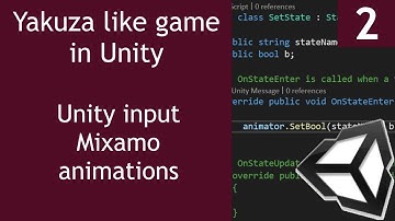 Yakuza like Game in Unity Tutorial Episode 2 [ENG SUB]