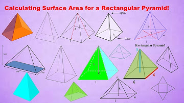 Calculating the Surface Area of a Rectangular Pyramid with Zach Paikoff!