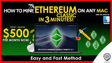 How To Mine Ethereum Classic On Any MAC | Intel or M1 | ETC | Fast and Easy | Beginner Guide