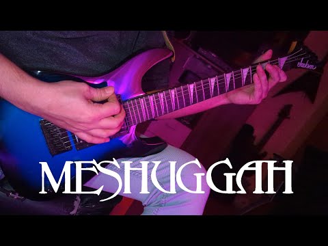 MESHUGGAH -SPASM COVER on my Sons Jackson Minion (children's guitar)