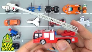 Learning Special Street Vehicles Sounds for kids with Tayo Poli Tomica Pororo Siku Car Toy [KOR]