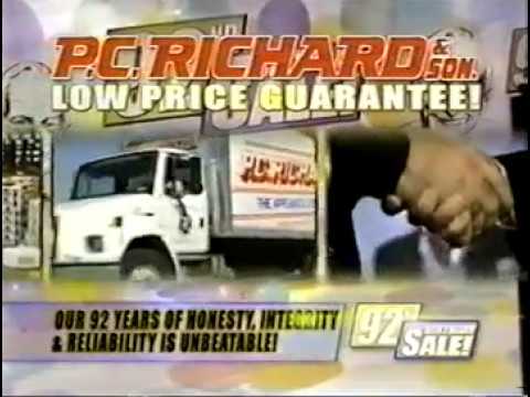 PC Richard & Son ad, 2001 - YouTube