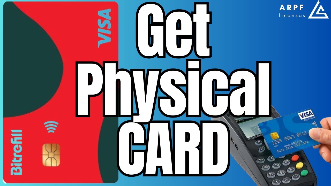 How to Get a Physical Bitrefill Visa Card to Spend Crypto #bitrfill # ...