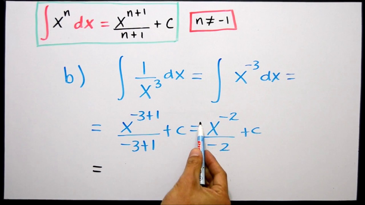Ci 02 Integral De X A La N Cuatro Ejemplos Resueltos Paso A Paso Youtube Ci 02 Integral De X A La N Cuatro Ejemplos Resueltos Paso A Paso Youtube