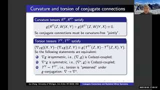 MATH2022 -  Information Geometry and Statistical Mirror Symmetry, Jun Zhang