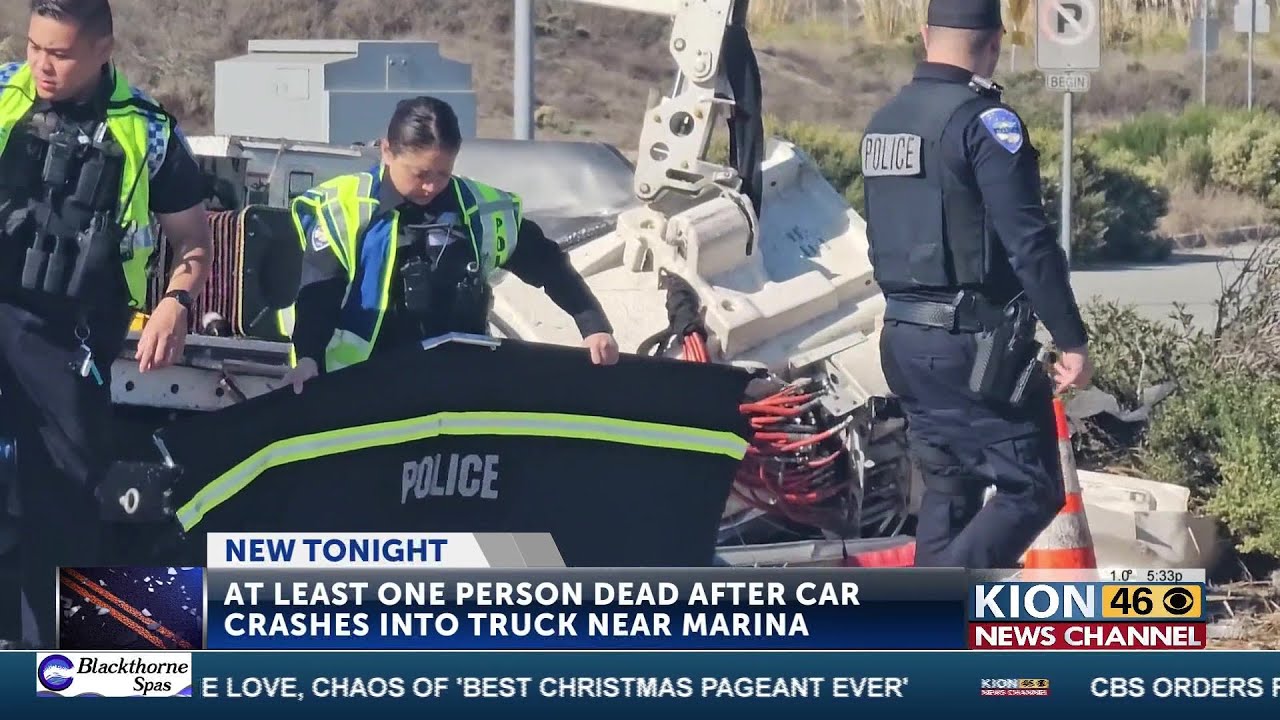 One person dead after traffic collision into a pole Friday morning ...