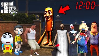 Evil Nun Granny Shinchan Play Hide And Seek With Shinchan Chop And Franklin In Gta 5