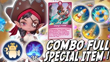COMMANDER KARINA + GOGOCARD ZILONG + TOY MISCHIEF ! COMBO FUUL SPECIAL ITEM ! ASLI KUAT BANGET !