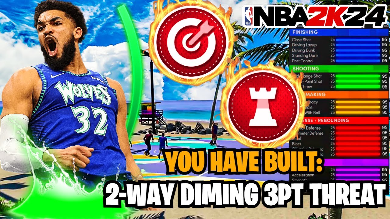 Best Rare Shooting Center Build 2 Way Diming 3pt Threat Kat Build