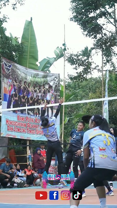 Nu gaduh kawasan Garut beraksi...Caca ft Devita memanas 🔥  #volicantik #volitarkam #volleyball