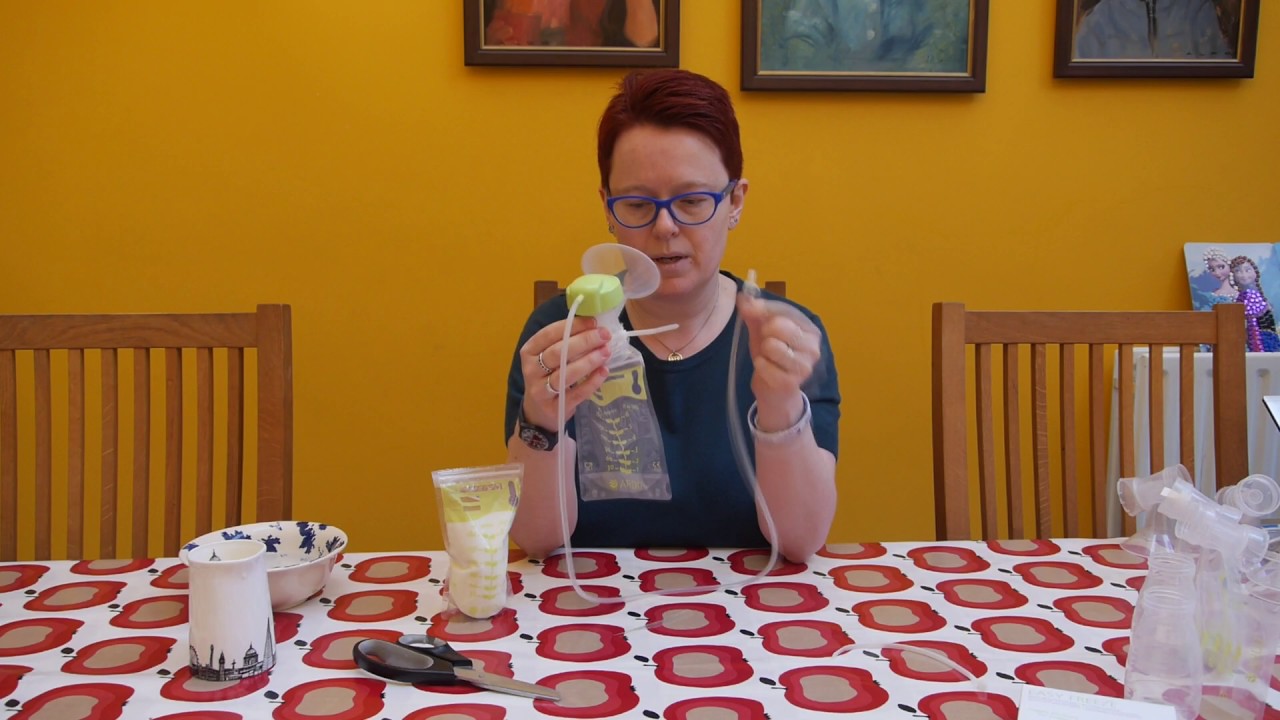 Expressing into Ardo Easy Freeze bags - YouTube