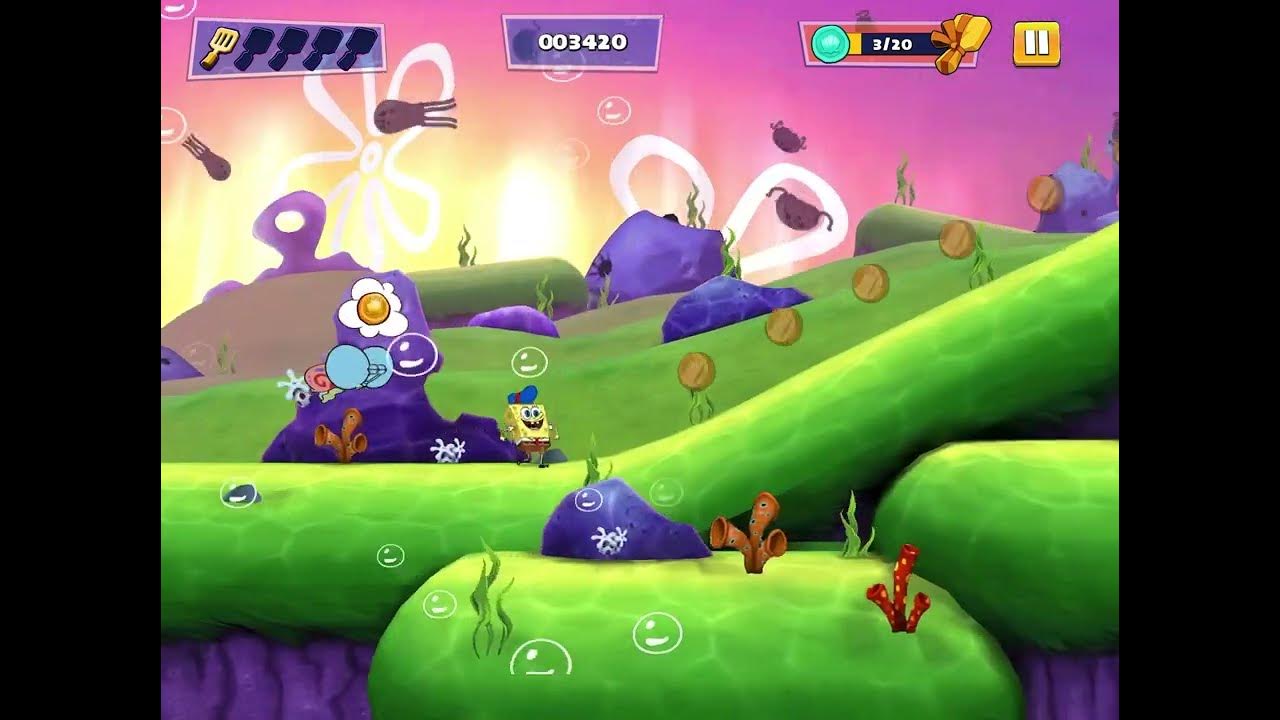 [Apple Arcade] SpongeBob Patty Pursuit Jellyfish fields 2.5 Golden