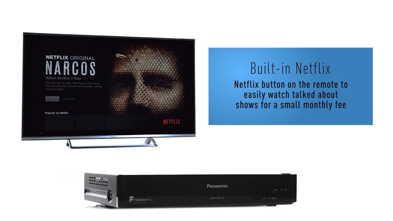 Panasonic DMR-HWT150 Product Video - YouTube
