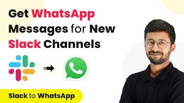 How to Get WhatsApp Messages When a New Slack Channel is Created - Slack WhatsApp Integration