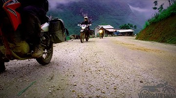 We Ride Vietnam - Drone footage video - One day in Dong Van - Meo Vac -  Ha Giang