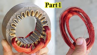 How to Rewind the Tarannum Pedestal fan | Pedestal fan Winding data | Part 1 by Mehboob Electric DIY 12,065 views 9 months ago 8 minutes, 16 seconds