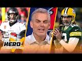 Tom Brady's future's uncertain but Aaron Rodgers is going back to Green Bay — Colin | NFL | THE HERD