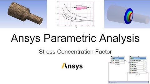 Ansys Parametric Analysis - Stress Concentration Factor