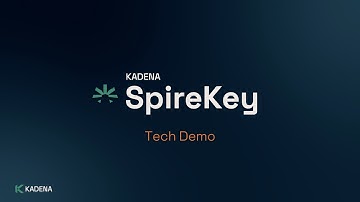 Kadena SpireKey -  Tech Demo