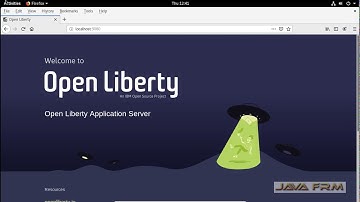 Open Liberty 19 Application Server installation on on OpenSuse Leap 15