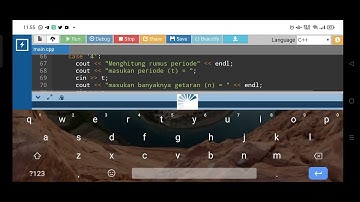 UAS Algoritma judul rumus fisika - Iqbal Santosa - kelas 1a karyawan