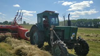 🇺🇦 Все буде Україна. Тюкуємо сіно. Сіно по ціні золота. 20 гривень за тюк. Т-40 та Sipma z-224/1👨‍🌾