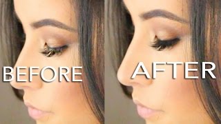 HOW TO REMOVE MAKEUP STUCK BETWEEN EYELASH EXTENSIONS