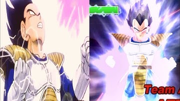 DBZ Vageta Kills Nappa Anime vs DBZ TTT-MOD