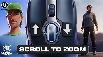Camera Scroll Zoom In Out in Unreal Engine 5