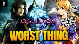 The Worst Things About Each Final Fantasy Spin Offs, Direct Sequels & Online Games