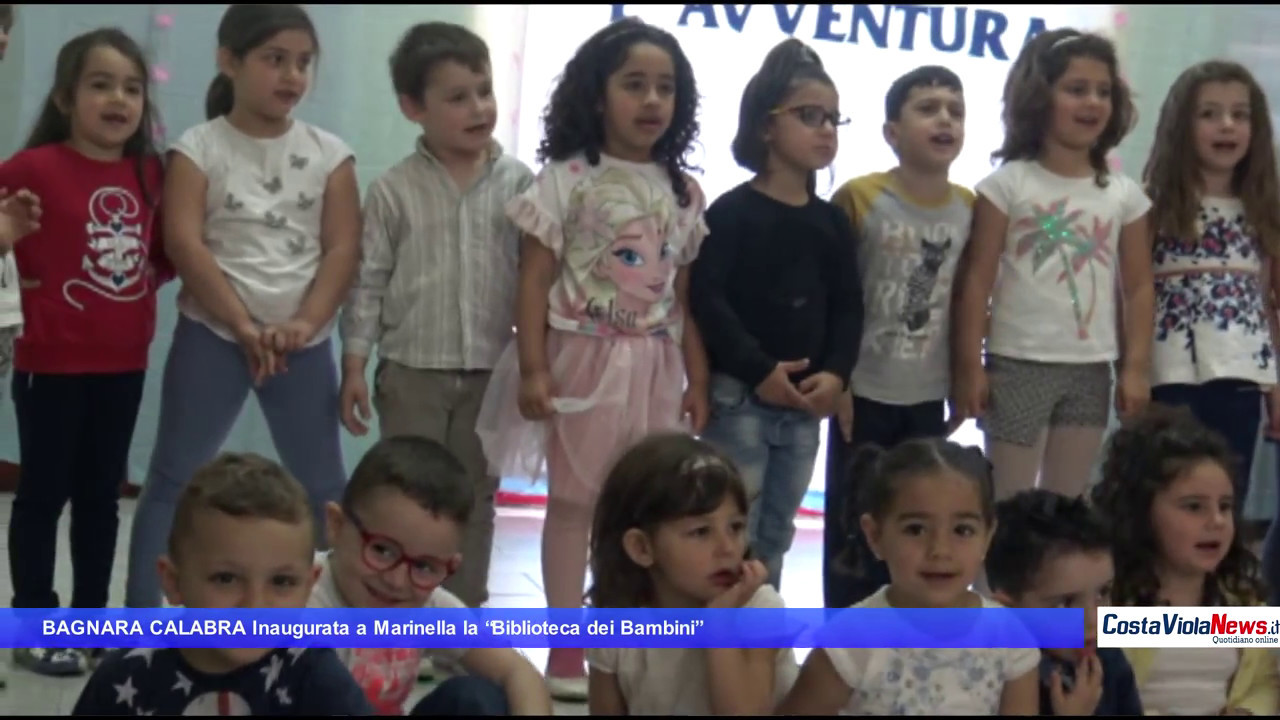 BAGNARA CALABRA Inaugurata a Marinella la “Biblioteca dei Bambini”