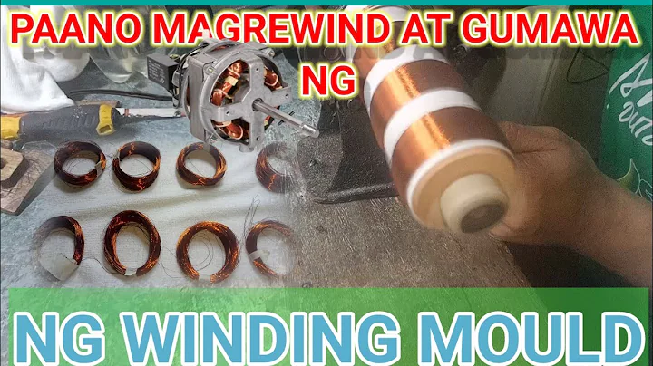 PAANO GUMAWA NG FAN WINDING MOULD #fanrewinding  #...