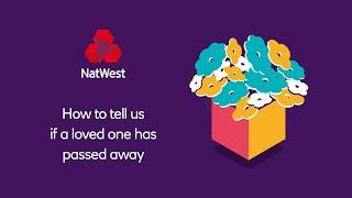 How to notify us of a bereavement | NatWest