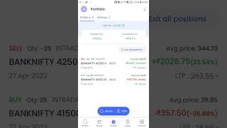 Live 1.6K Profit Banknifty Option Rule Based Trading System In Python