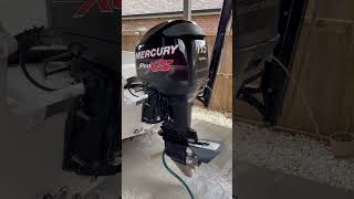 2010 Mercury Optimax Series 115 HPELPT (210 hours on motor) Running