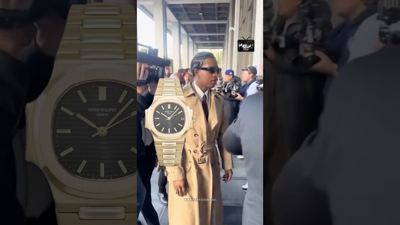 ASAP ROCKY празднует с винтажными часами Patek за 80 000 долларов