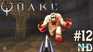 Lets Play Quake (Hard) (pt12) E2M5: The Wizards Manse