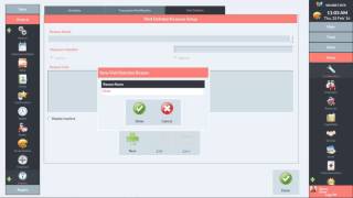Shortcuts - Setting up reasons