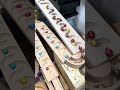 Unstoppable Chain Reaction! Wooden Marble Run Course🫐🫐🫐 #asmr