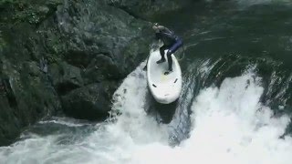 Descente de rivière au Japon pour Fred Bonnef avec Yacu et Taku