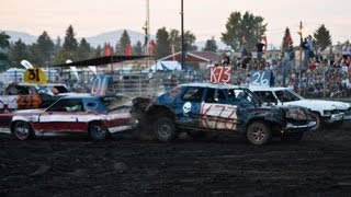 North Idaho Fair Demolition Derby MAIN 2012.