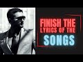 Finish the lyrics challenge yoyohoneysingh bollywood