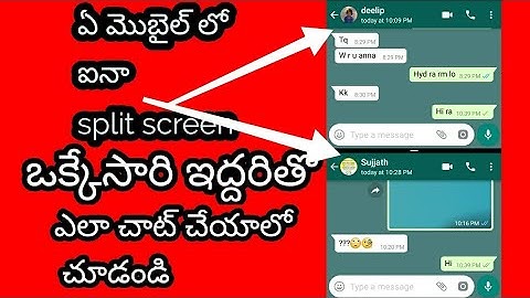 split screen in any android||split screen in android marshmallow by telugutechupdates