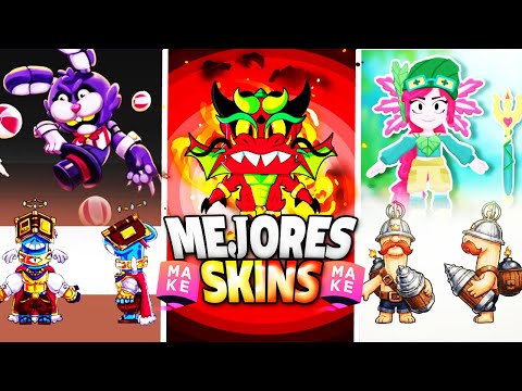😱🎨 THEY'RE AMAZING!! BEST SKINS FROM SUPERCELL MAKE ‼️